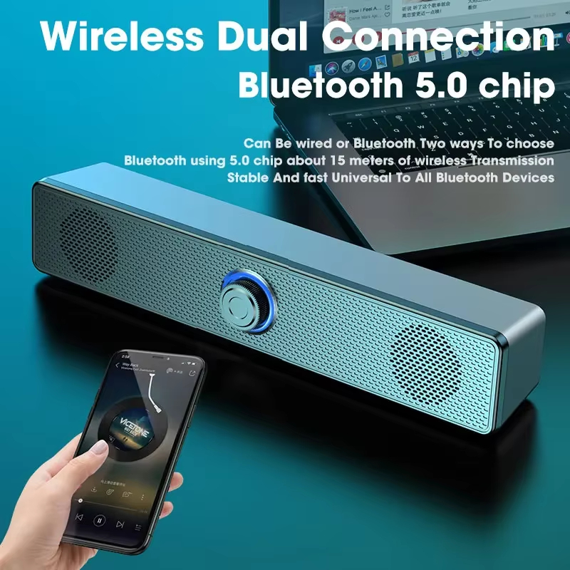 Home Cinema Wireless - Bluetooth 5.0 4D サラウンド サウンドバー 有線ワイヤレス